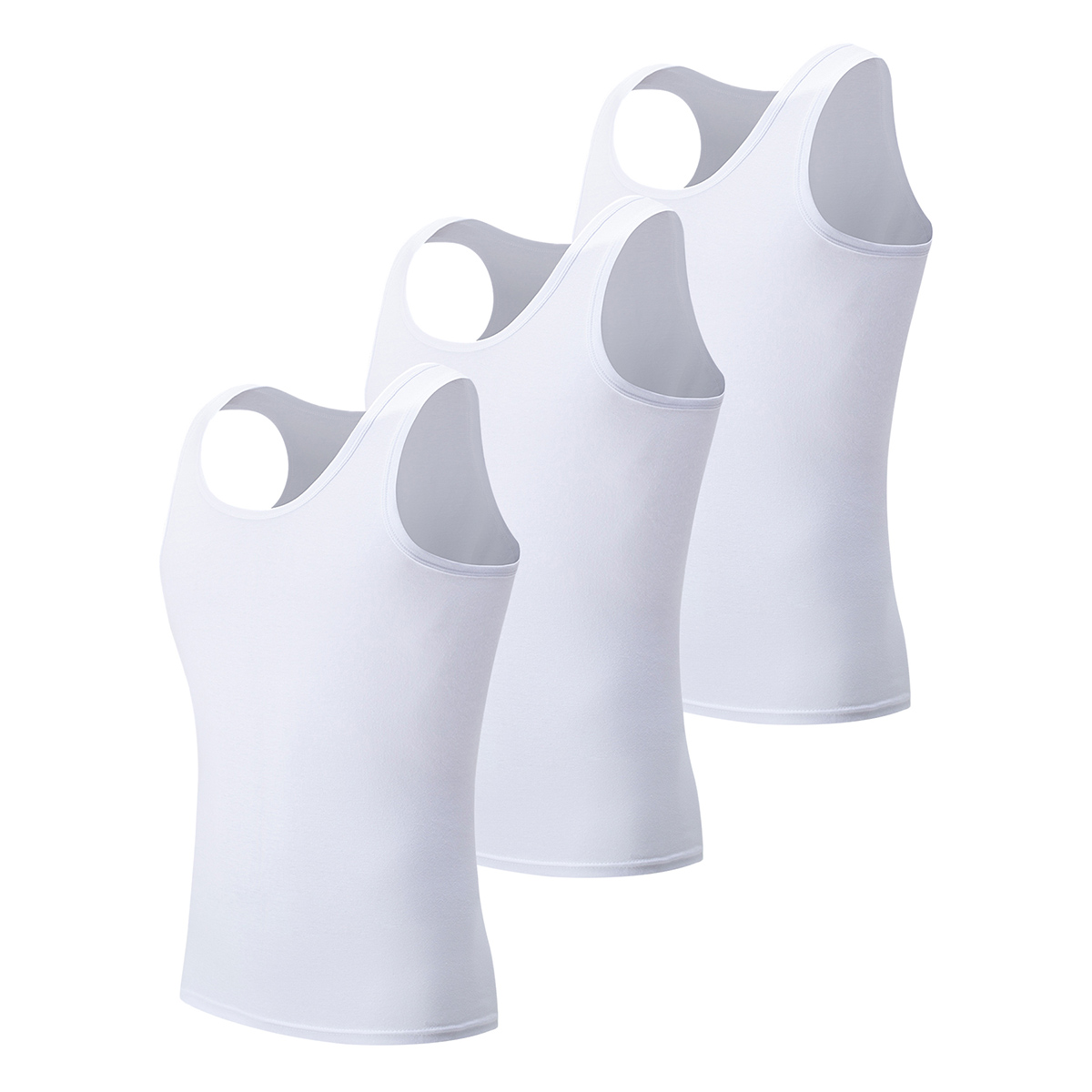 Fitness & Nutrition Lab - 3-delig herenseizoenspecifiek vest in effen kleur,