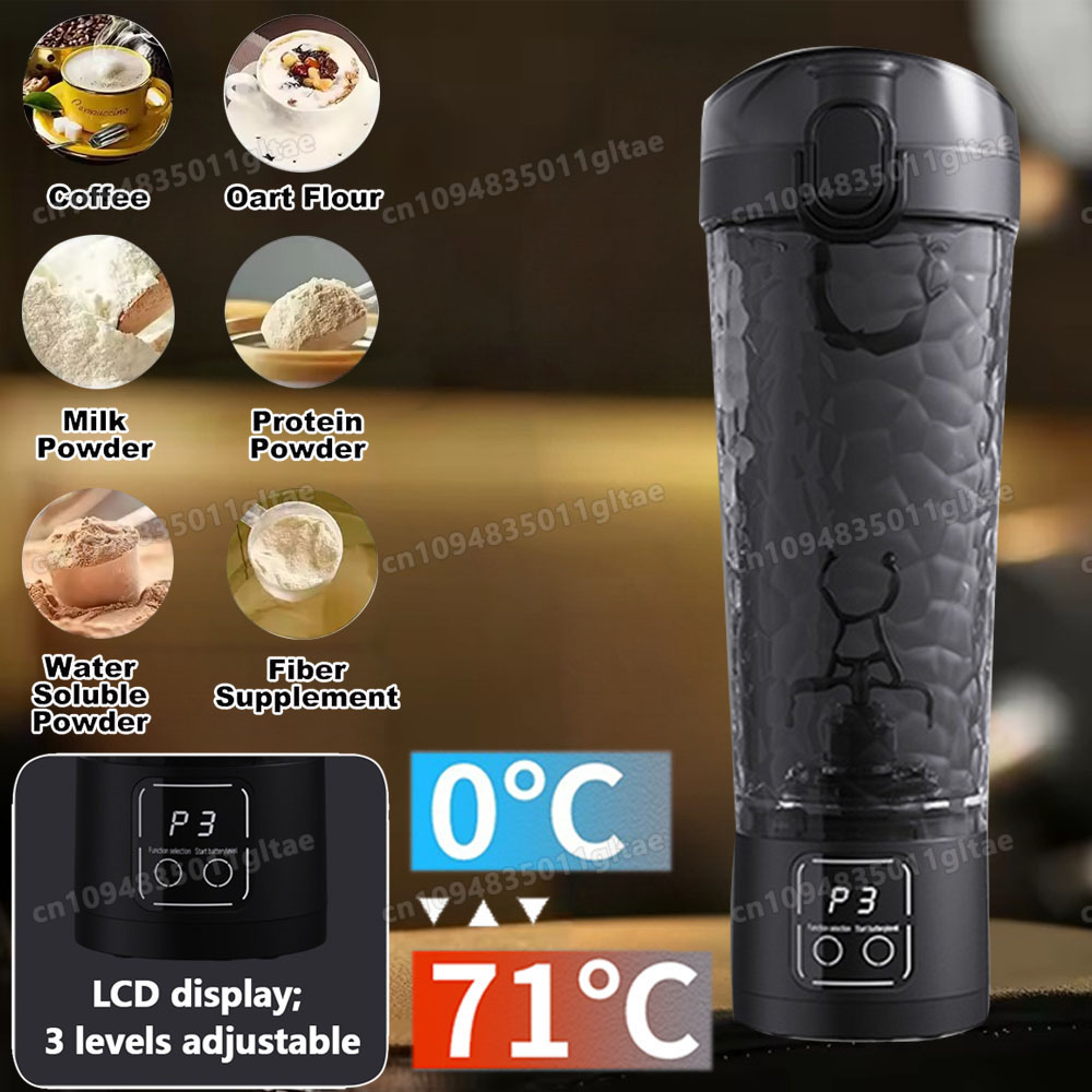 Protein Shaker Bottle - Nieuw in automatische mengbeker 3-speed Power