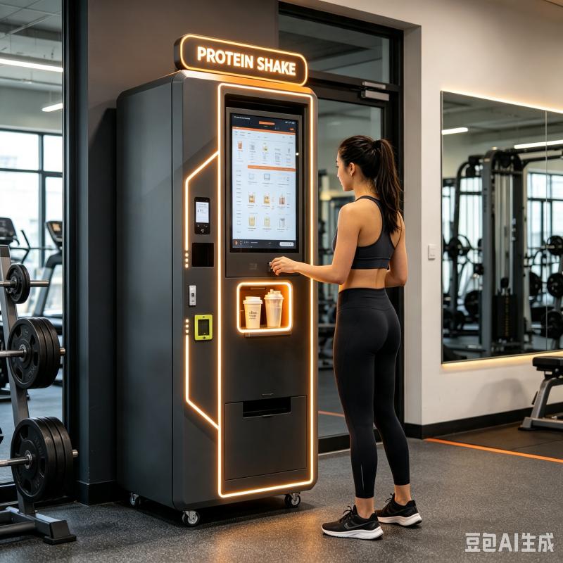 Nutrition For Fitness And Sports - Automatische eiwitshake-automaat, op maat gemaakte intelligente