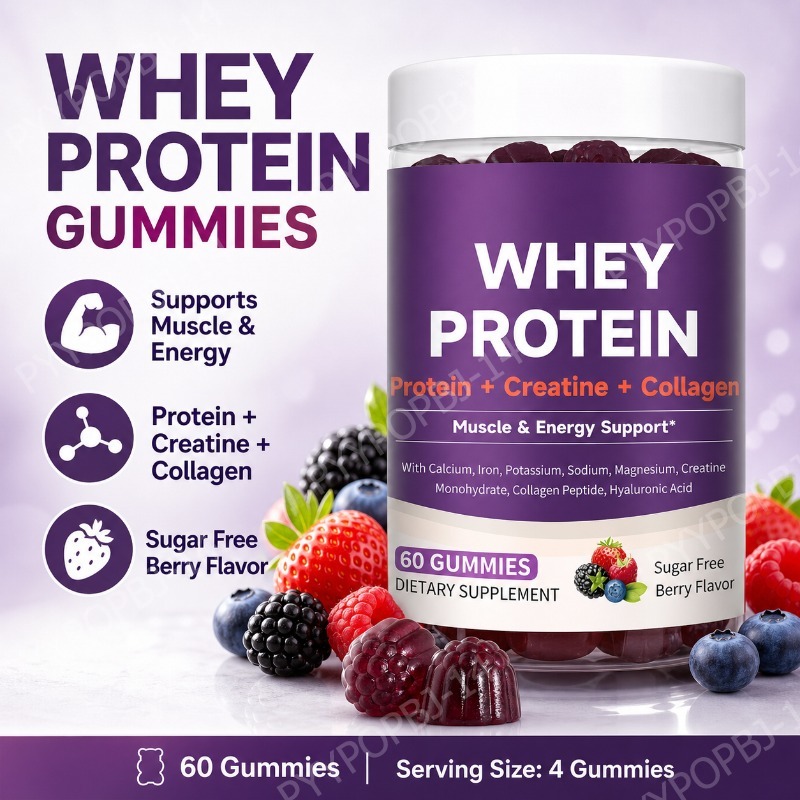 Fitness Nutrition Protein - Eiwit Gummies met Wei Creatine Collageen