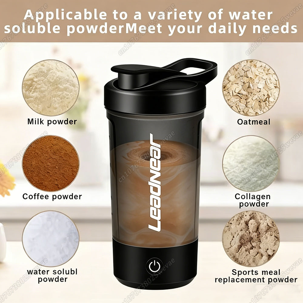 Protein Shaker Bottle - 2026 Nieuwe elektrische zelfroerende mok, eiwitpoeder