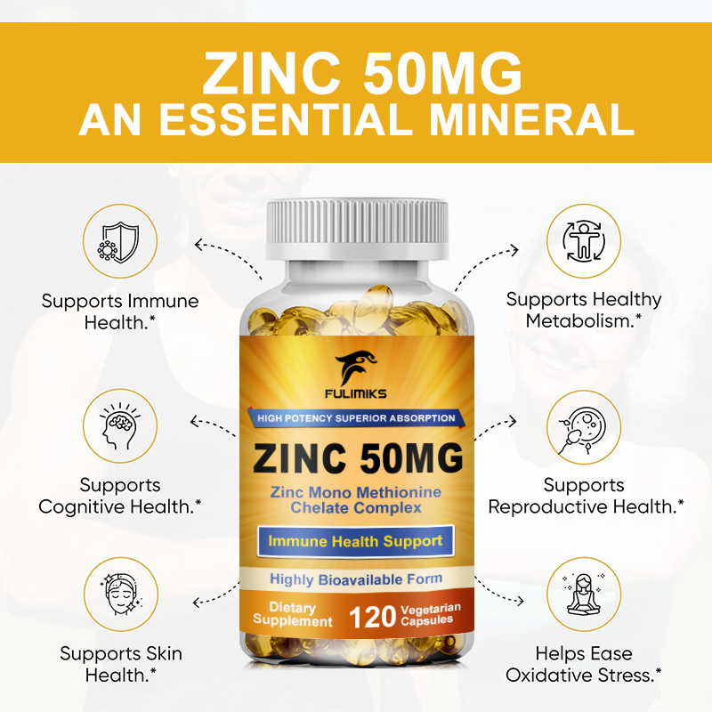 Premium pure zinkcapsules 50 m - Zinc Supplement 50Mg recensie en prijs
