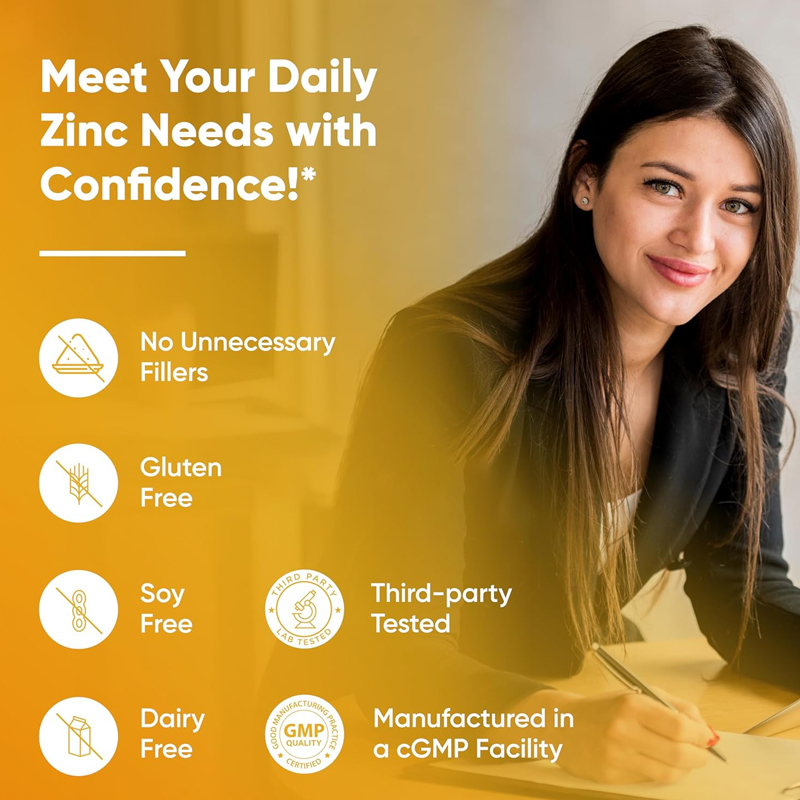 Premium pure zinkcapsules 50 m - Zinc Supplement 50Mg recensie en prijs