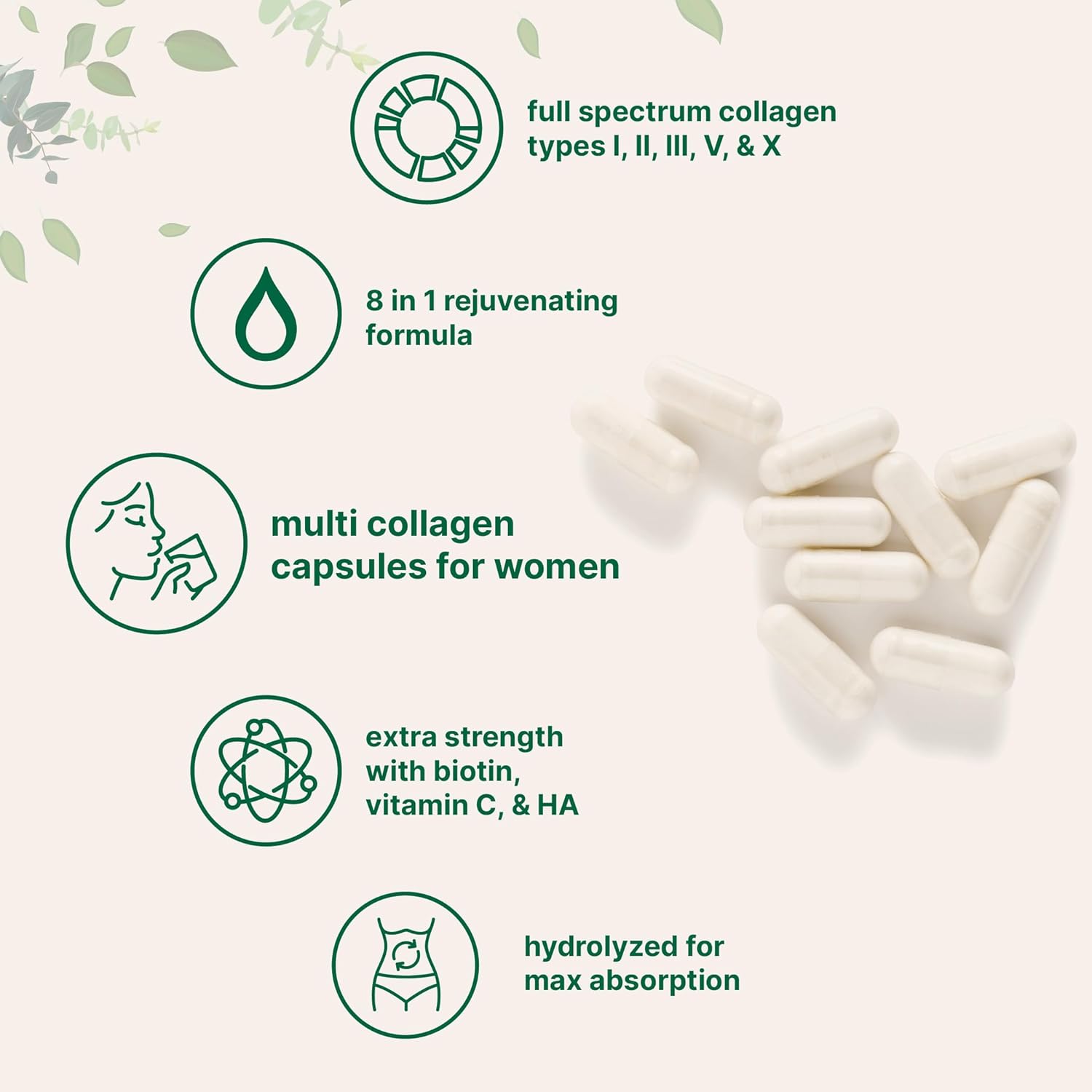 Multi-collageen peptidepoeder  - Collagen Peptide Powder recensie en prijs