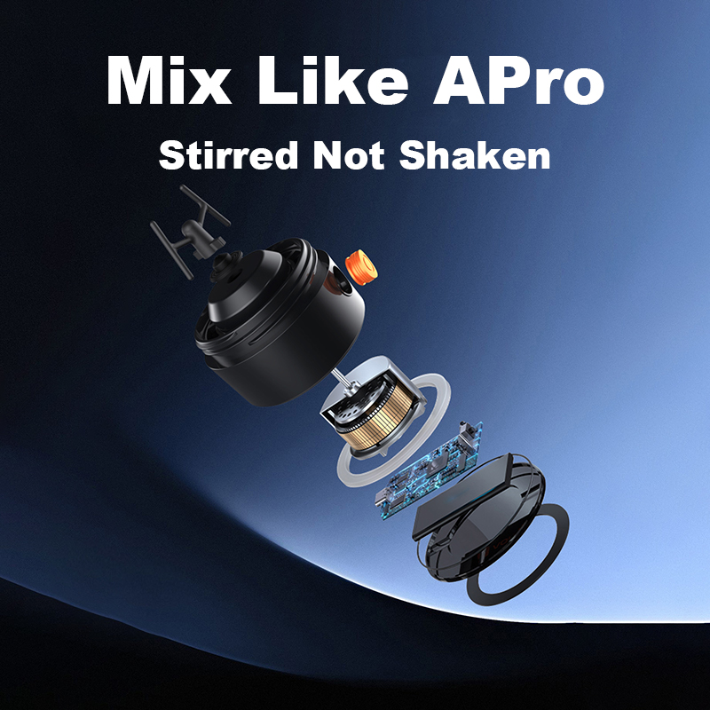 Elektrische Shakerfles Draagba - Protein Shaker Bottle recensie en prijs
