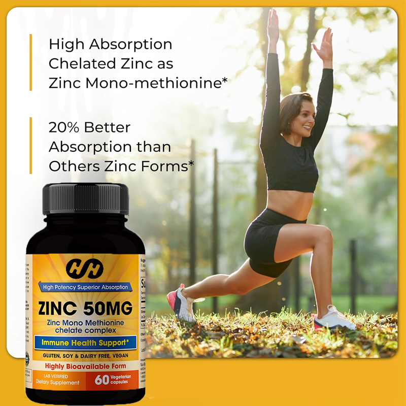 Zinksupplement 50mg, 60 capsul - Zinc Supplement 50Mg recensie en prijs