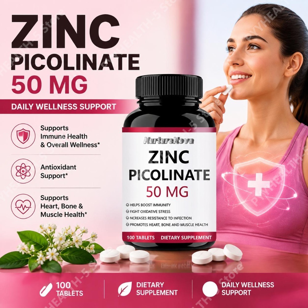 Zinkpicolinaat tabletten voor  - Zinc Supplement 50Mg recensie en prijs