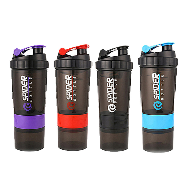 550ML bedrukte plastic shakerf - Protein Shaker Bottle recensie en prijs