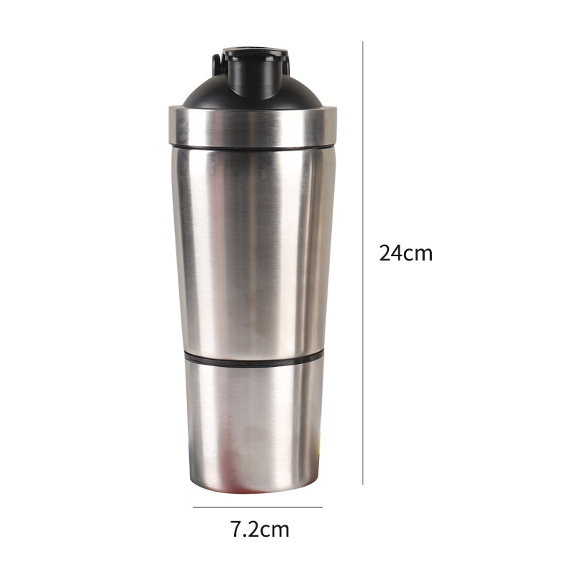 Roestvrijstalen Eiwit Shaker C - Nutrition For Fitness And Sports recensie en prijs