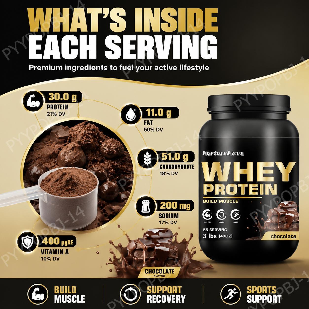 NurtureNova Chocolade Wei-eiwi - Fitness Nutrition Protein recensie en prijs