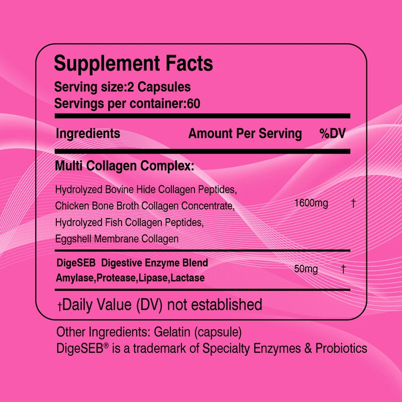 Collageencomplexcapsules - Ver - Collagen Peptide Powder recensie en prijs