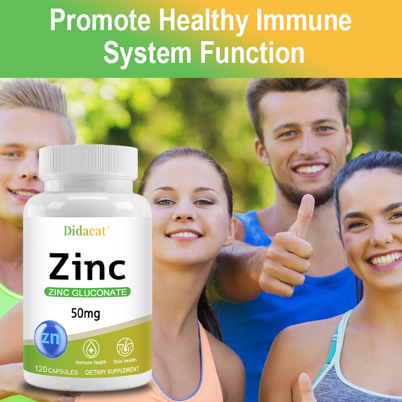 Zinkgluconaat capsules 50MG, e - Zinc Supplement 50Mg recensie en prijs