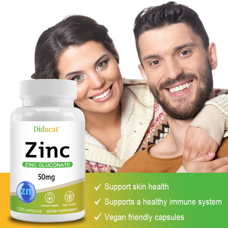 Zinkgluconaat capsules 50MG, e - Zinc Supplement 50Mg recensie en prijs