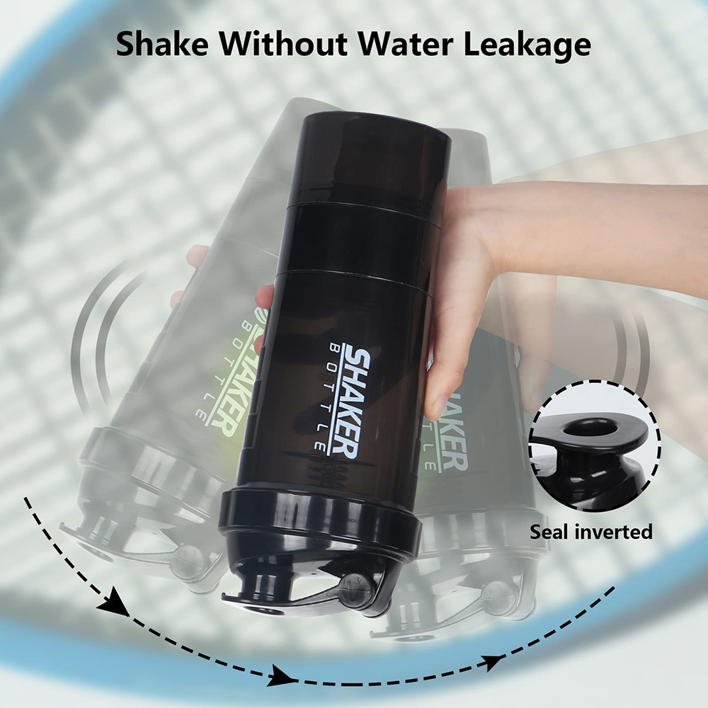 3 Lagen Shaker Protein Fles Po - Protein Shaker Bottle recensie en prijs