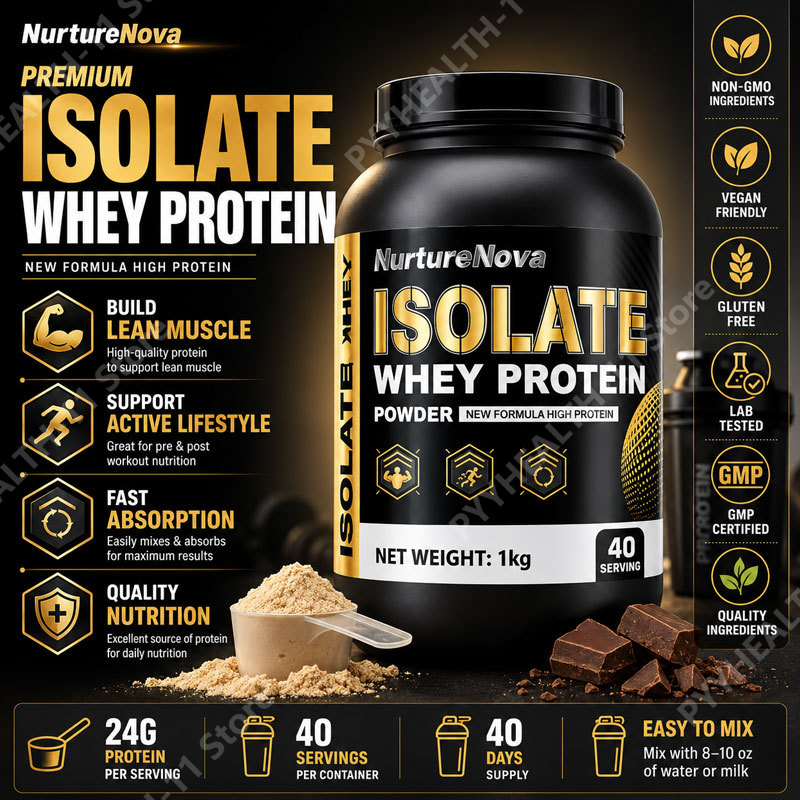 Whey Protein Isolaat Poeder, L - Nutrition For Fitness And Sports recensie en prijs