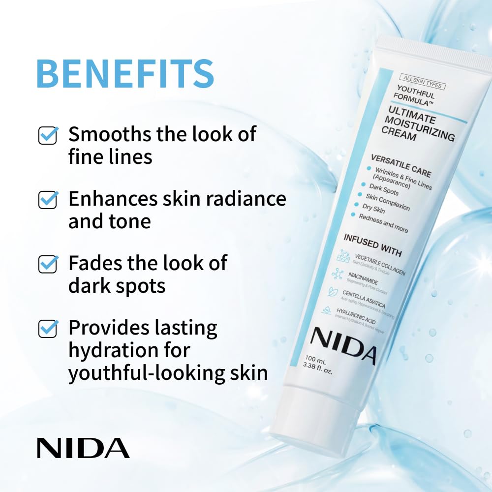 NIDA Hydraterende Crème + Zonn - Collagen Peptide Powder recensie en prijs