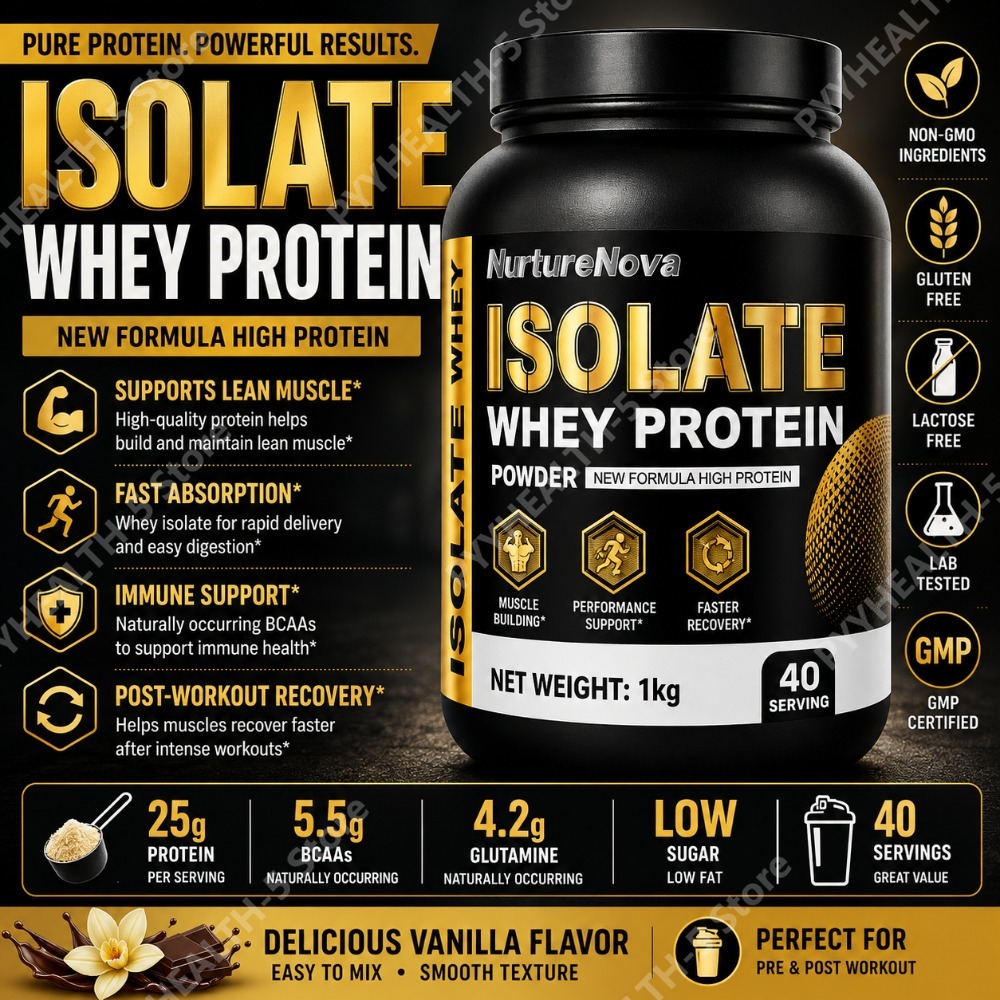 Isolatiewhey-eiwitpoeder 1kg H - Nutrition For Fitness And Sports recensie en prijs