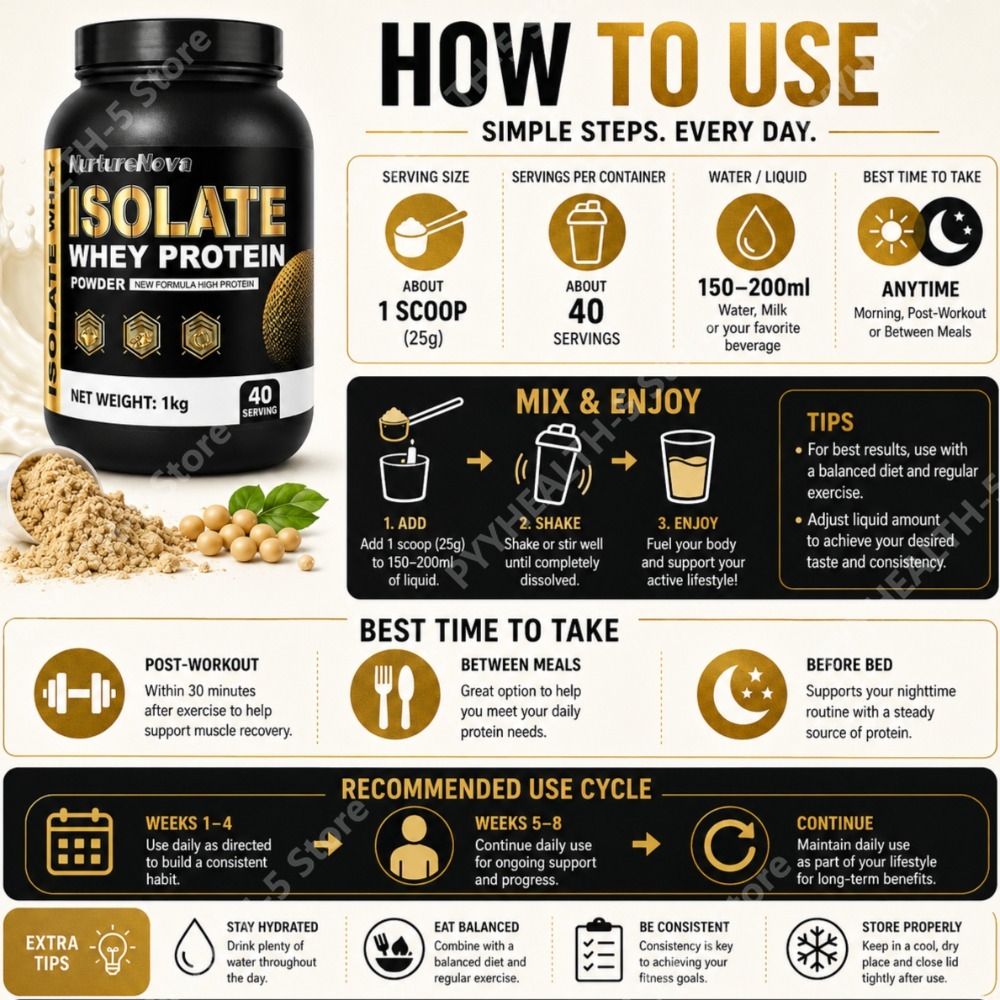 Isolatiewhey-eiwitpoeder 1kg H - Nutrition For Fitness And Sports recensie en prijs