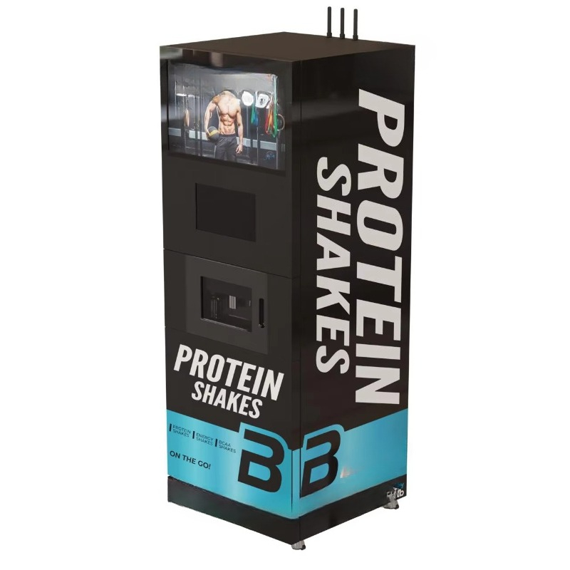 Automatische eiwitshake-kiosk  - Fitness Nutrition Protein recensie en prijs