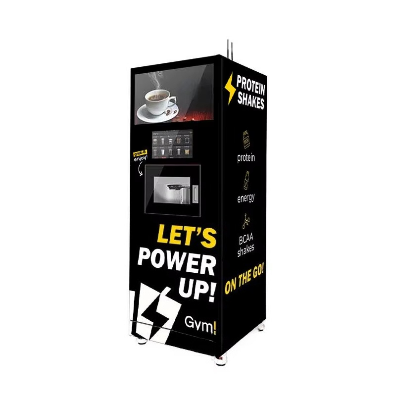 Automatische eiwitshake-kiosk  - Fitness Nutrition Protein recensie en prijs
