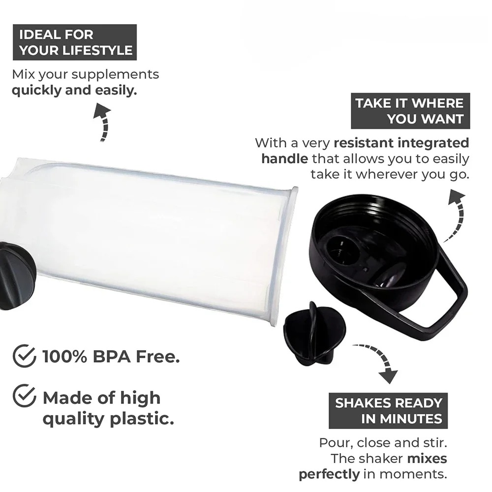 28 Oz Shaker Flessen Voor Prot - Protein Shaker Bottle recensie en prijs